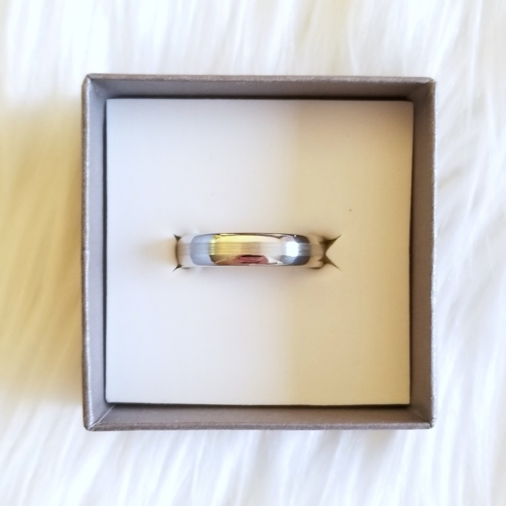Men's Cobalt Chrome Wedding Band